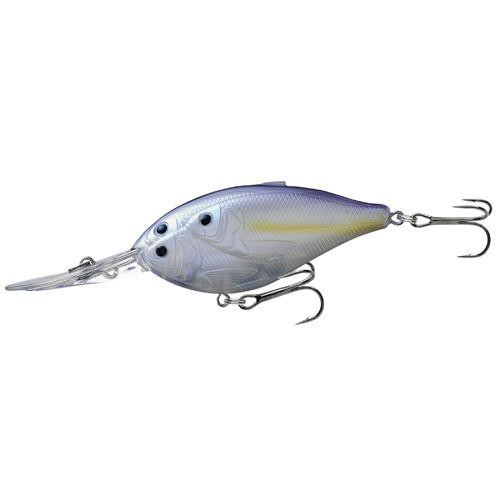 LiveTarget Lures Threadfin Shad Crankbait 2 3/4", Number 4 Hook Size, 12' Depth, Ghost/Pearlescent Shad