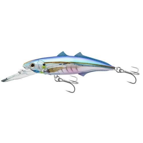 LiveTarget Lures Cigar Minow Jerkbait 6", Number 2/0 Hook Size, 15'-20' Depth, Pearl/Blue