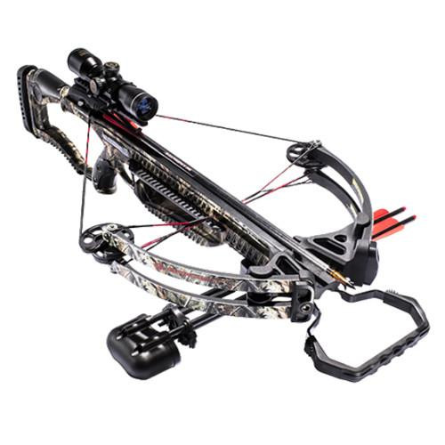 Barnett Whitetail Hunter Crossbow with Quiver, High Definition Camo