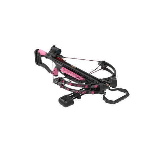 Barnett Recruit Youth 100 with Quiver and 3 20" Arrows, Pink
