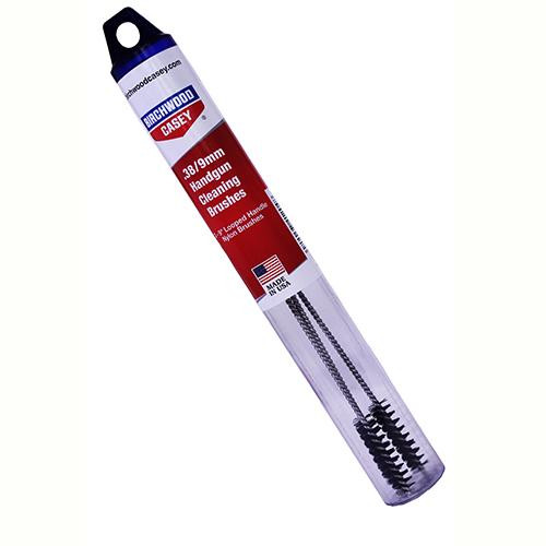 Birchwood Casey Handgun Looped Cleaning Brushes 38 Caliber/9mm Brush Set, Per 3