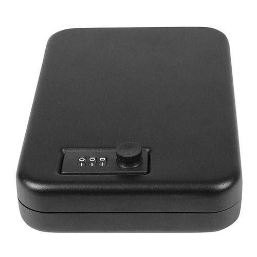 SportLock SafeLock Single Handgun Safe with Combination Lock, Black