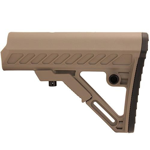 Leapers Inc. UTG Pro Model 4 Ops Ready S2 Commercial Spec Stock Only, Flat Dark Earth