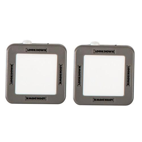 Lockdown Cordless Vault Light Automatic, 25 LED, 2 Pack