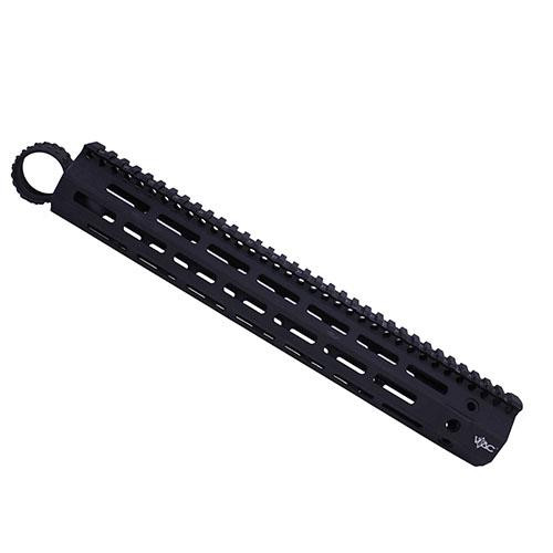 Troy Industries 308 M-Lok Aluminum Rail 13", Black with VTAC Logo
