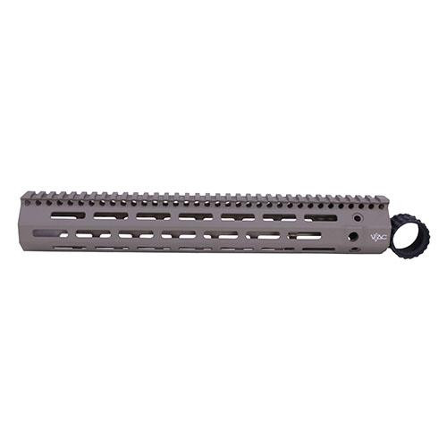 Troy Industries 308 M-Lok Aluminum Rail 15", Flat Dark Earth with VTAC Logo