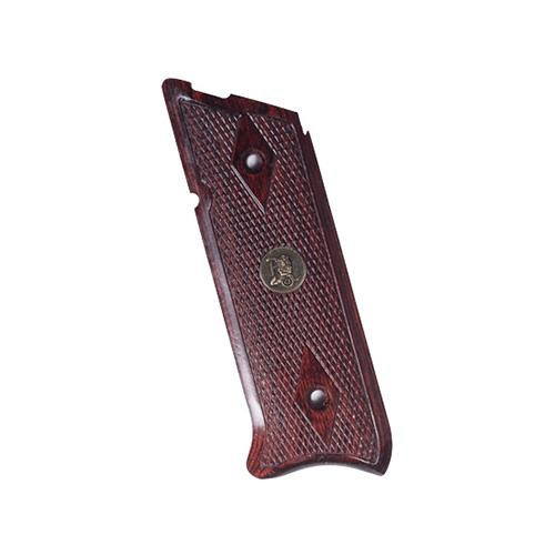 Pachmayr Renegade Wood Laminate Pistol Grips Ruger Mark II/III, Rosewood, Checkered