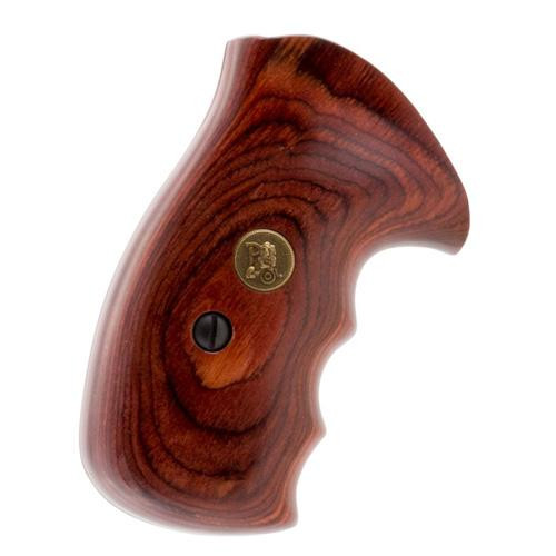 Pachmayr Renegade Wood Laminate Pistol Grips Smith & Wesson N Frame, Round Butt, Rosewood, Smooth