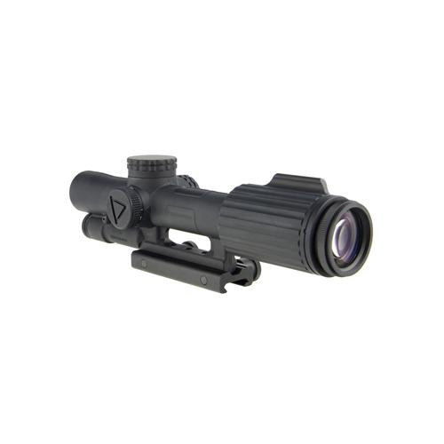 Trijicon VCOG 1-6x24mm Green Horseshoe Dot/Crosshair Riflescope .308/175 Grains Ballistic Reticle with Thumb Screw Mount, Black