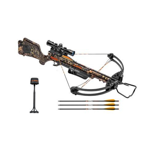 Wicked Ridge Warrior G3 Crossbow Package, Mossy Oak Break-Up Country