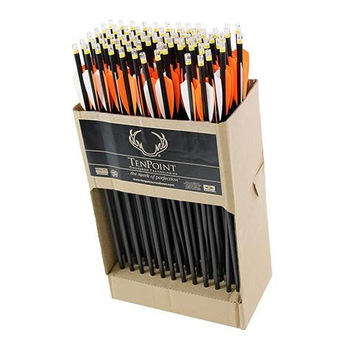 TenPoint Crossbow Technologies 20" Omni-Brite 2.0 Lighted PE Carbon Arrows 72 Pack
