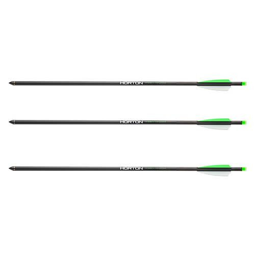 Horton 20" Omni Brite 2.0 Lighted Carbon Arrows 3 Pack