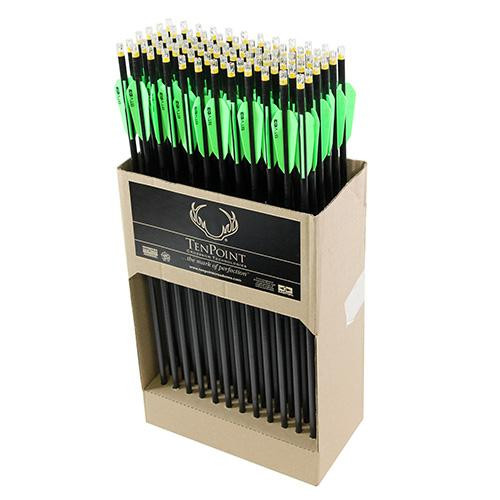 TenPoint Crossbow Technologies Omni-Brite 2.0 Lighted Arrow 22" Carbon, Pro-V, 72 Pack