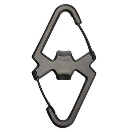 Ultimate Survival Technologies Dual Carabiner with Bottle Opener, Black