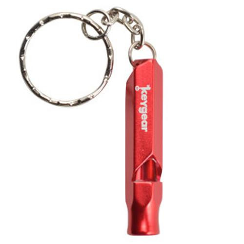 Ultimate Survival Technologies Aluminum Whistle, Red