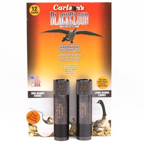 Carlsons Black Cloud Choke Tube 12 Gauge, Browning Invector DS, Long Range and Mid Range