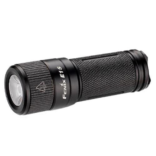 Fenix Flashlights E15 LED Flashlight, 2016 Edition, Black