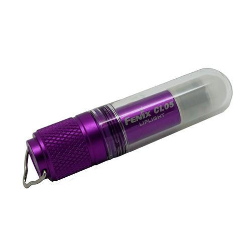 Fenix Flashlights CL05 with Battery 8 Lumens, Purple