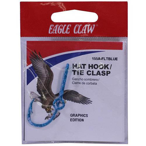 Eagle Claw Lazer Sharp Flats Blue Hat Hook