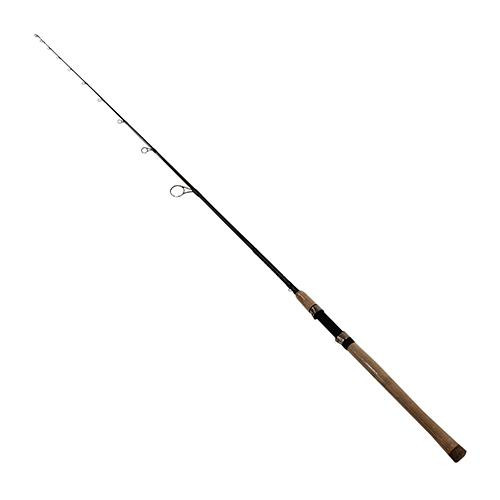 Eagle Claw Wright & McGill Walleye Spinning Rod 66 Length, 1 Piece Rod, Medium/Light Power