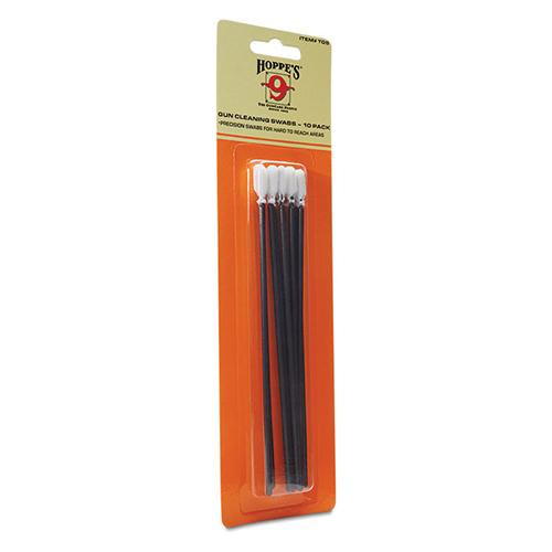 Hoppes Cleaning Swabs 10 Pack, Blister Pack