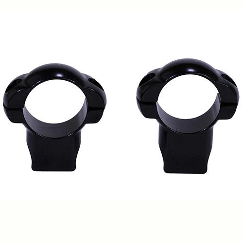 Weaver Aluminum Ring Pair Ruger 77, 1", High, Black