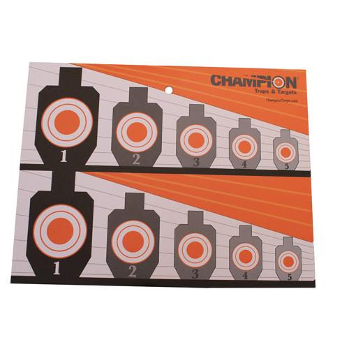 Champion Traps and Targets Paper Targets Know Your Limits, 12 Pack