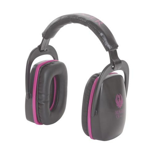 Allen Cases Ruger Conix Ballistic Muff and Glasses Combo, Women, Black/Orchid