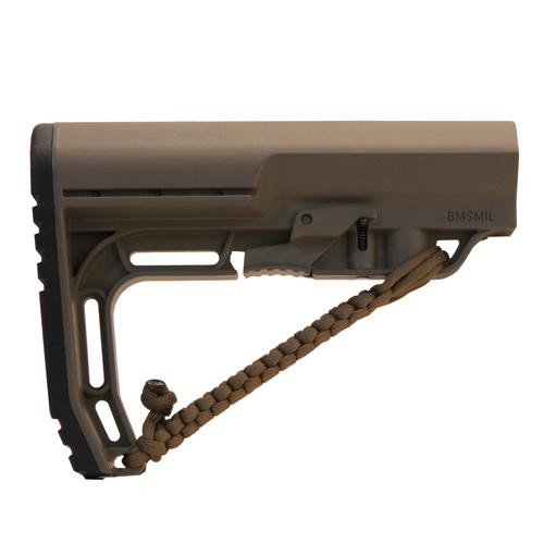 Mission First Tactical Battlelink Minimalist Stock MilSpec with NRAT, Scorched Dark Earth