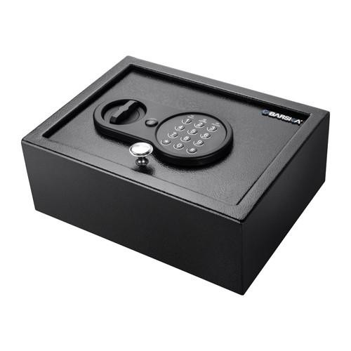 Barska Optics BioMetric Safe Top Open Keypad, 031 Cubic Feet, Black