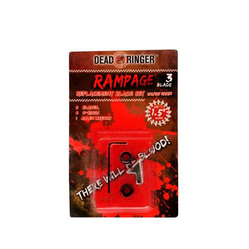 Dead Ringer Replacement Blades Rampage 3, 100/125 Grains