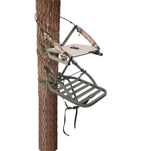 Summit Treestands Climbing Stand Sentry SD, Open Front, Mossy Oak Break-Up Infinity