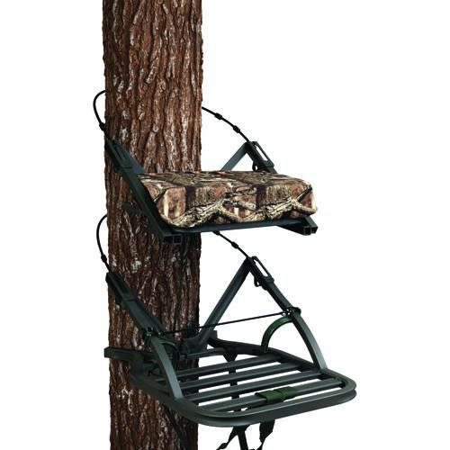Summit Treestands Climbing Stand Open Shot SD, Mossy Oak Breakup Infinity