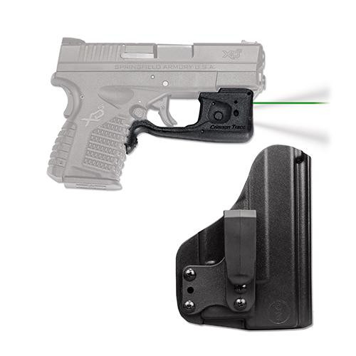 Crimson Trace Laserguard Pro Springfield, XD-S, Green Laser, Clam Package