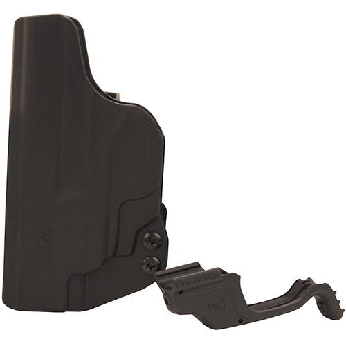 Crimson Trace Springfield Armory XD-S 4.0, 9mm/.45 ACP, Laserguard, Green Laser with Blade Tech Holster, Clam