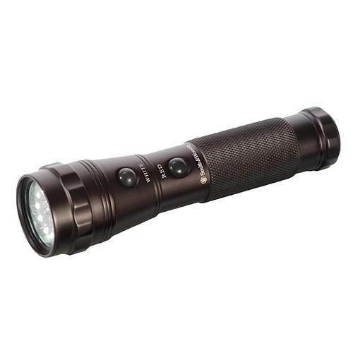Smith & Wesson Accessories Flashlight Galaxy with 13 LED  (10 White, and 3 Red LEDs)