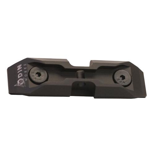 Odin Works KeyMod Low Profile Bipod Adapter Black