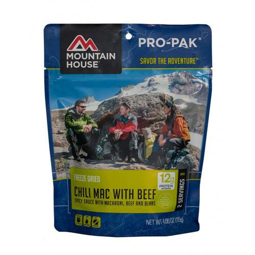 Mountain House Entrees Chili Mac with Beef, 2 Servings