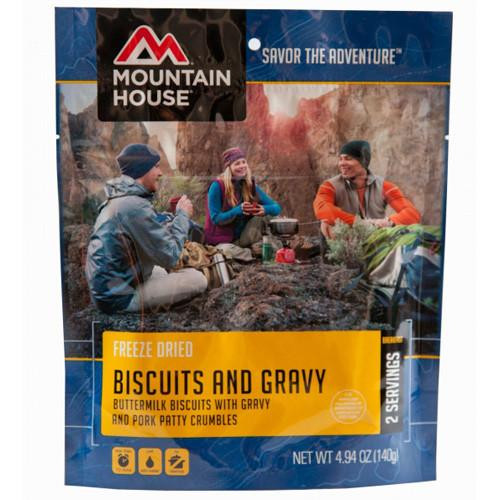 Mountain House Breakfasts Biscuits and Gravy, 2 Servings