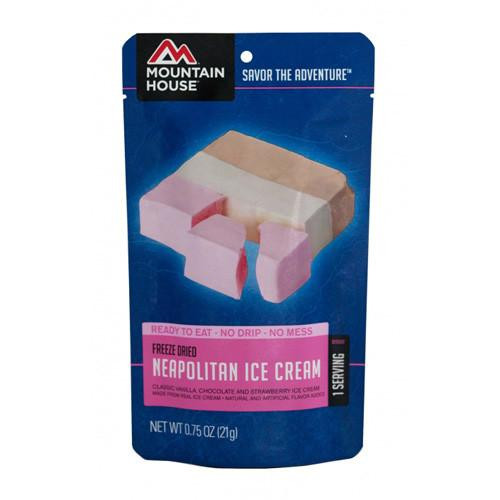 Mountain House Desserts Neapolitan Ice Cream, 1 Serving