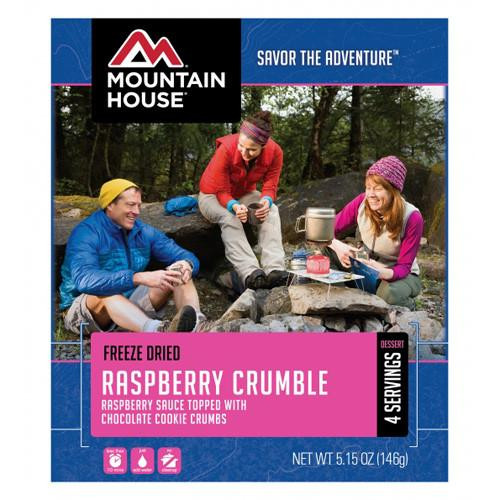 Mountain House Desserts Raspberry Crumble, 4 Servings