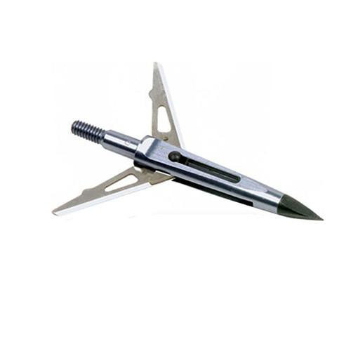 New Archery Products Mechanical Broadhead Killzone, 2 Blades, 100 Grains, 2" Cutting Diameter, Trophy Tip, Per 3