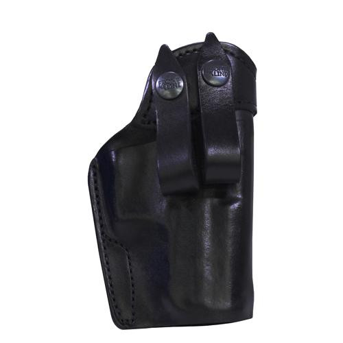 Frontline Inner Waistbane Leather Holster with Belt Loops H&K P2000 Up to 5" Barrel, Black, Right Hand