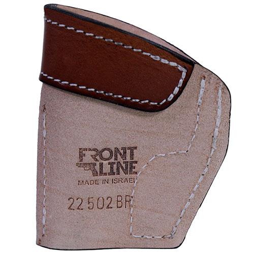 Frontline Inner Waistband Leather Holster Beretta 81/84/87, Brown, Right Hand