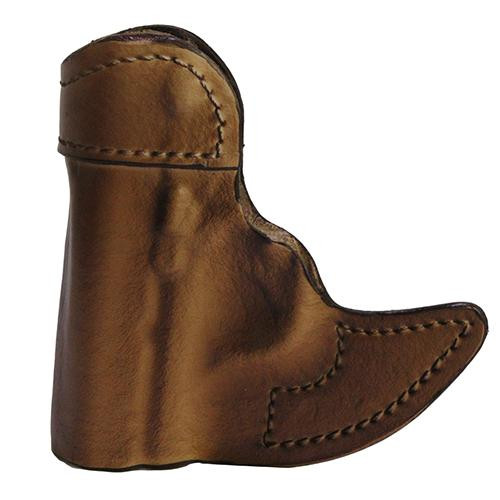 Frontline Front Pocket Leather Holster Kimber Solo, Brown, Left Hand
