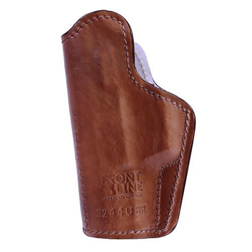 Frontline IWB Leather Holster with Teflon Lining S&W 99, Up to 4"-5" Barrel, Brown, Right Hand