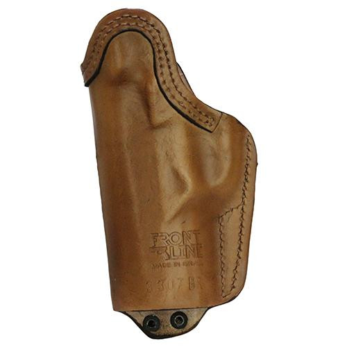 Frontline Inner Waistband Tuckable Leather Holster Beretta PX4  with 4" Barrel, Brown, Right Hand