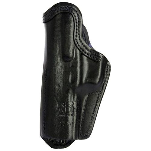 Frontline Inner Waistband Leather Holster Taurus 24/7 with 5 1/4" Barrel. Black, Right Hand