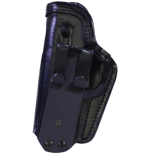 Frontline Inner Waistband Tuckable Leather Holster Caracal, Black, Left Hand