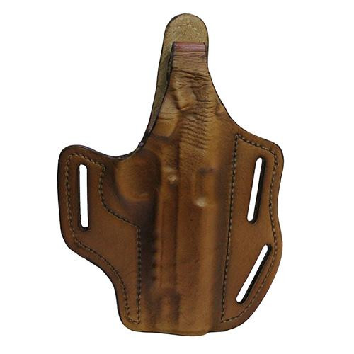 Frontline Multi Purpose Pancake Leather Holster Para Ordnance, Brown, Right Hand